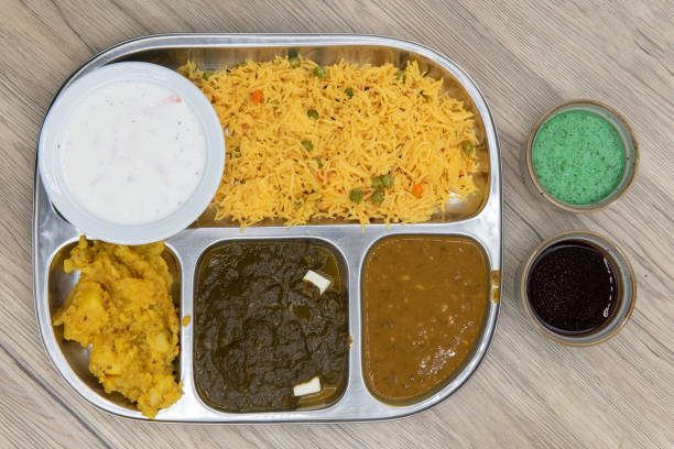 istock Indian cuisine with a little spice. 1449454418
