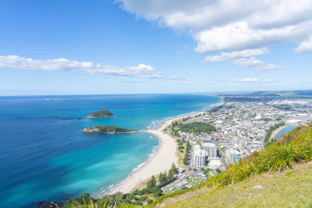 istock View along coastline from summit of Mount Maunganui 1449461780