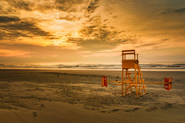 Sandy tropical beach of Siesta Key, Sarasota, Florida