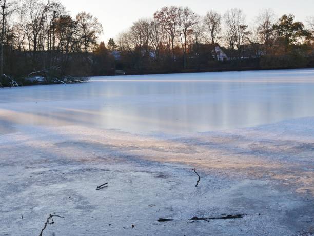 istock Ice on the Bramfelder Lake in Hamburg 1449471191