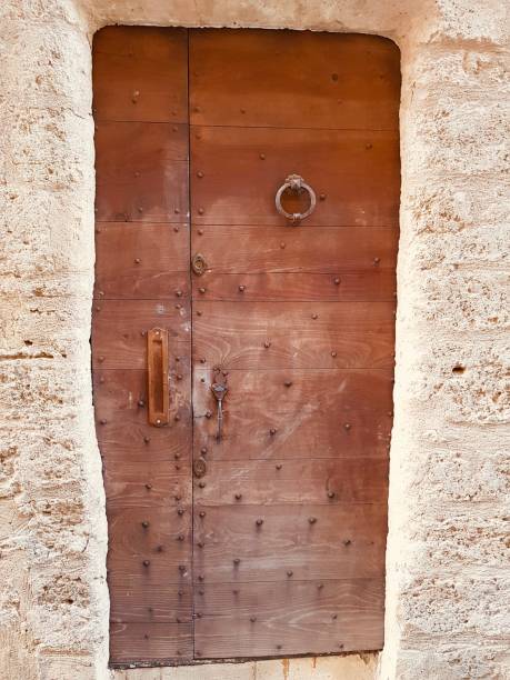 istock Old Wood Door 1449476685