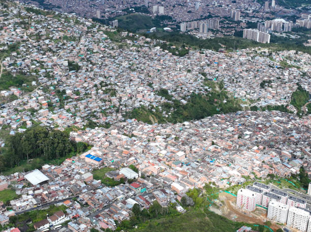 istock Slums In Medellin, Colombia 1449483411