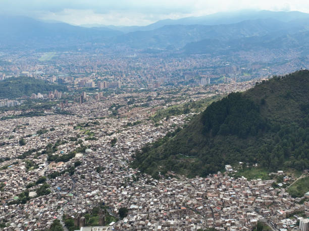 istock Slums In Medellin, Colombia 1449483435