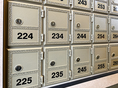 Full frame mail boxes