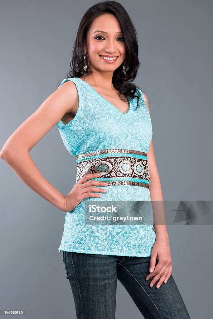 Indian bordado Roupas femininas - Foto de stock de Túnica royalty-free