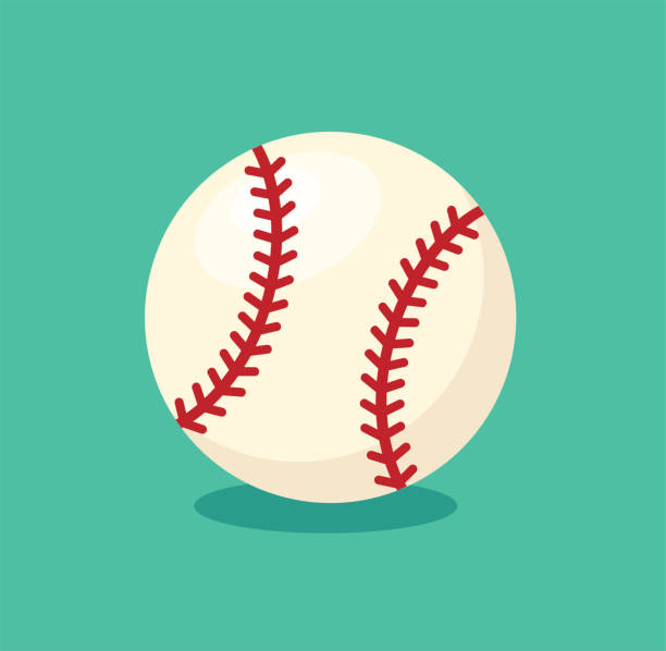 Baseball ball vector illustration Baseball ball vector illustration baseball stock illustrations