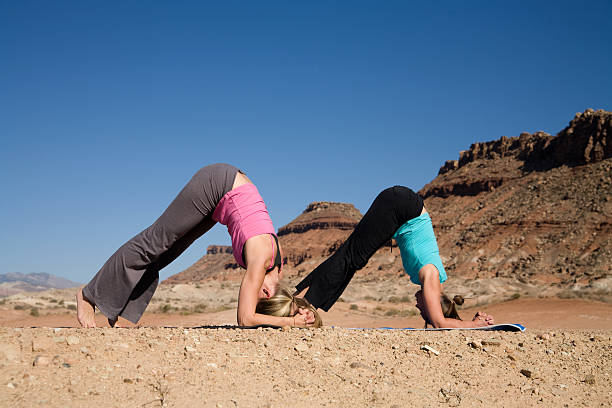 istock Yoga in the Desert 144950264