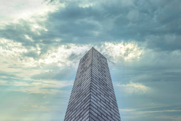 argentina obelisk sign sunset sunset cloudy