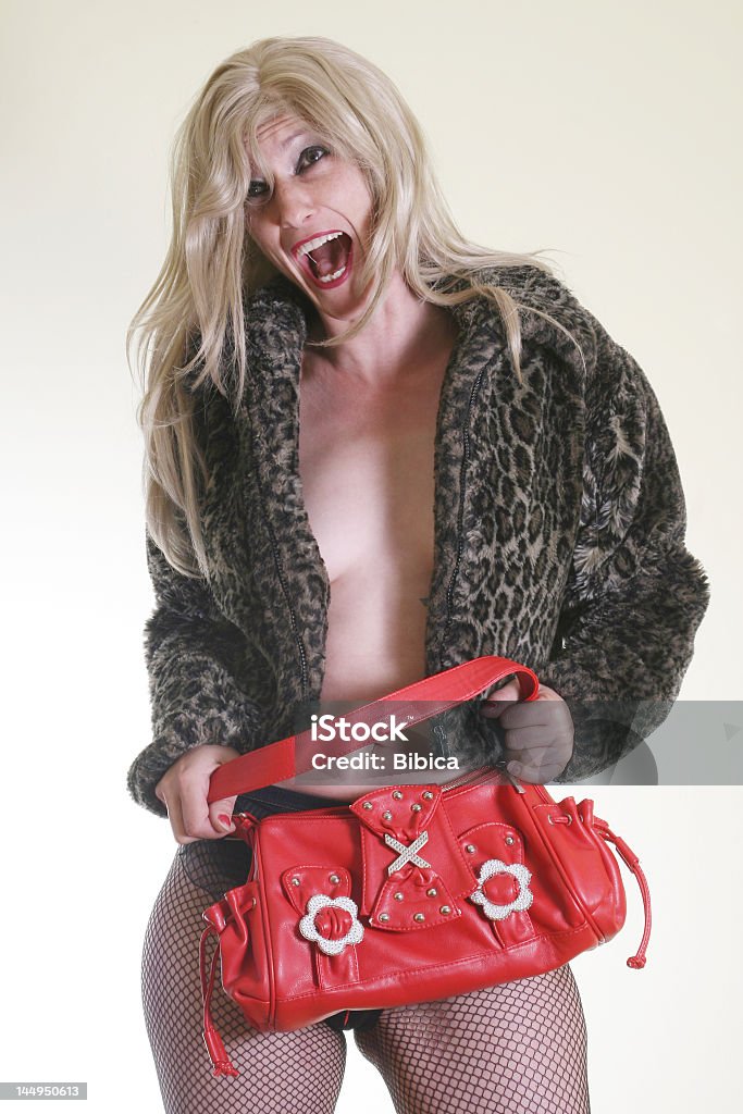 レッドのバッグ - 30代の女性のロイヤリティフリーストックフォト