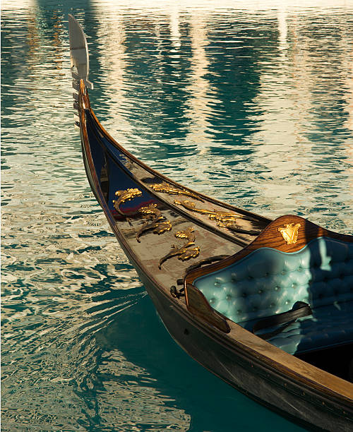 istock Gondola at Venetian Hotel 144950910