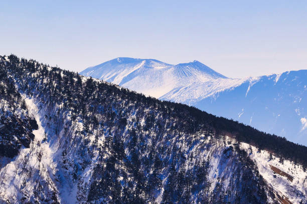 istock The Snow-capped Mt. Asama viewed from Mt. Neko 1449510067