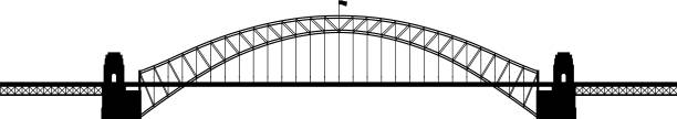 シドニー ハーバー ブリッジ - bridge sydney harbor bridge australia australian culture点のイラスト素材／クリップアート素材／マンガ素材／アイコン素材