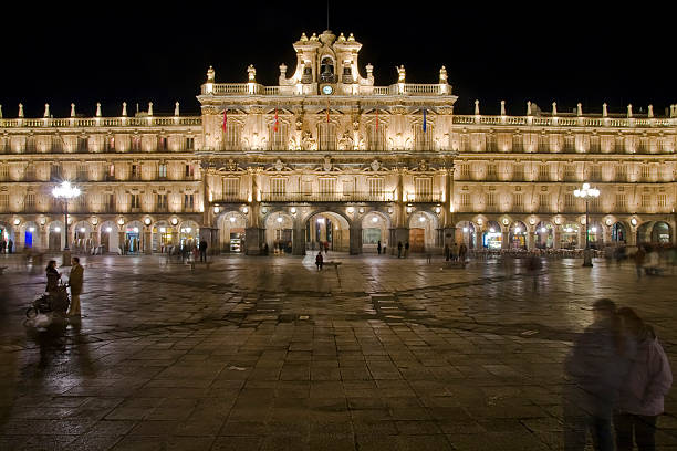 Plaza Mayor, main square in Salamanca, Spain.