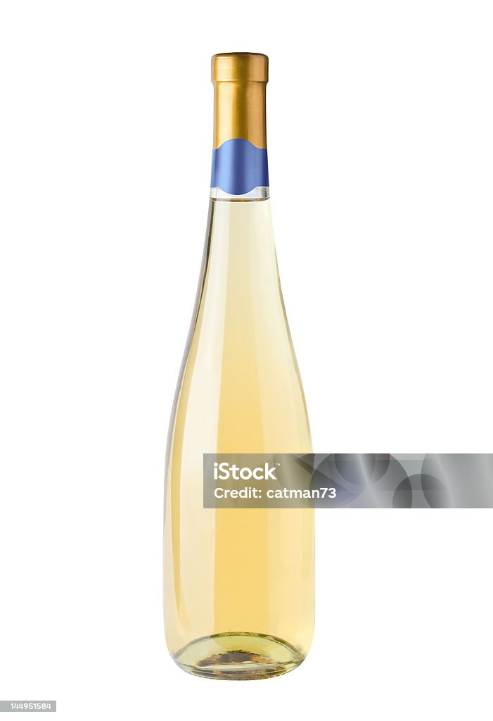 Bouteille de vin blanc - Photo de Alcool libre de droits