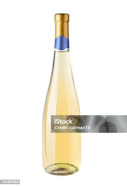 Butelka Białego Wina - zdjęcia stockowe i więcej obrazów Alkohol - napój - Alkohol - napój, Biały, Butelka