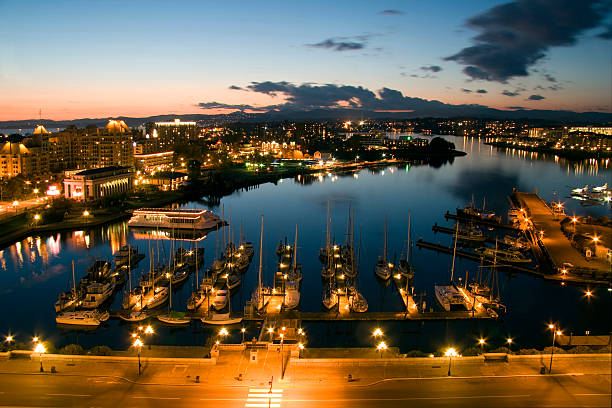 View of Victoria's harbour