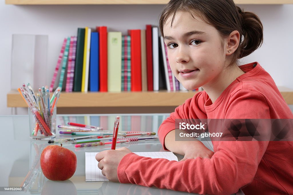 Mädchen Lernen - Lizenzfrei Kind Stock-Foto