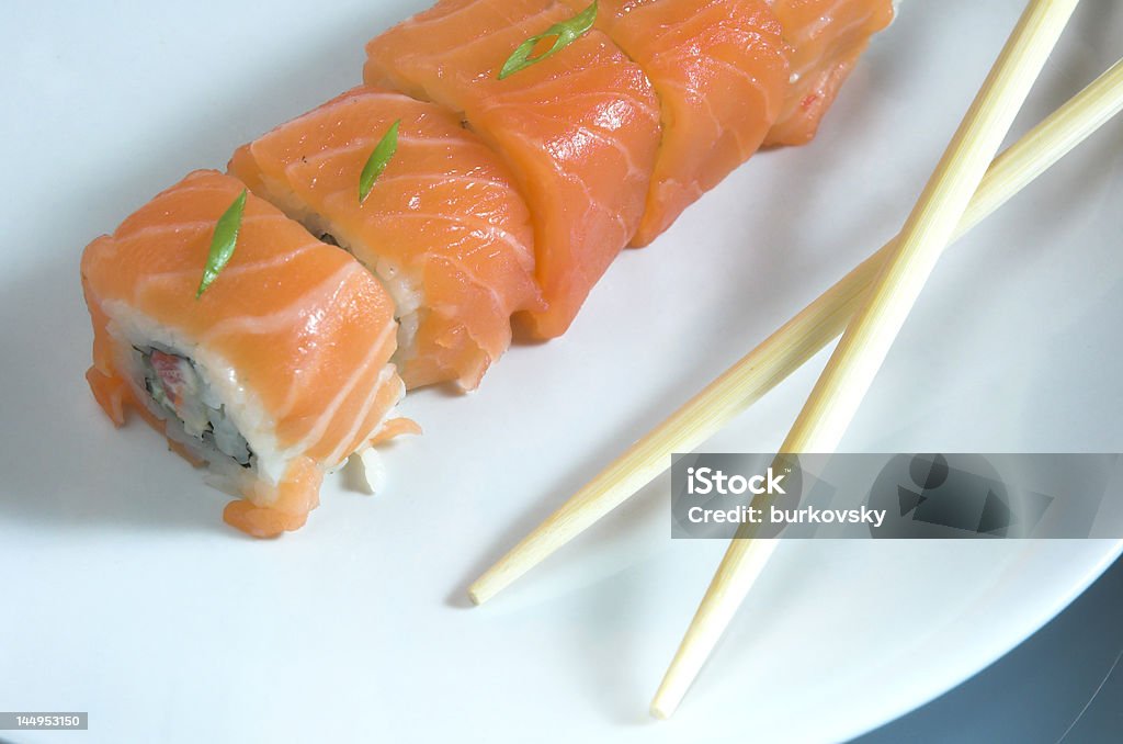 sushi refeição de peixes - Foto de stock de Antepasto royalty-free