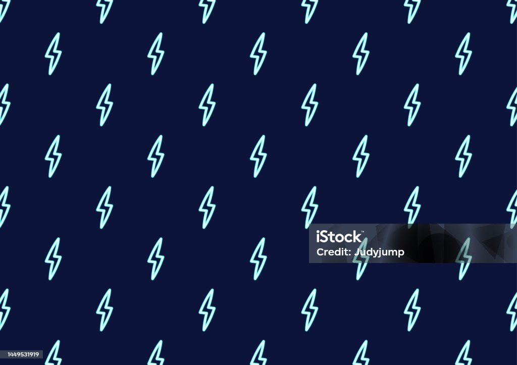 Pattern Vector Thunder Bolt Pattern Vector Thunder Pattern Wallpaper Free Space For Text ...