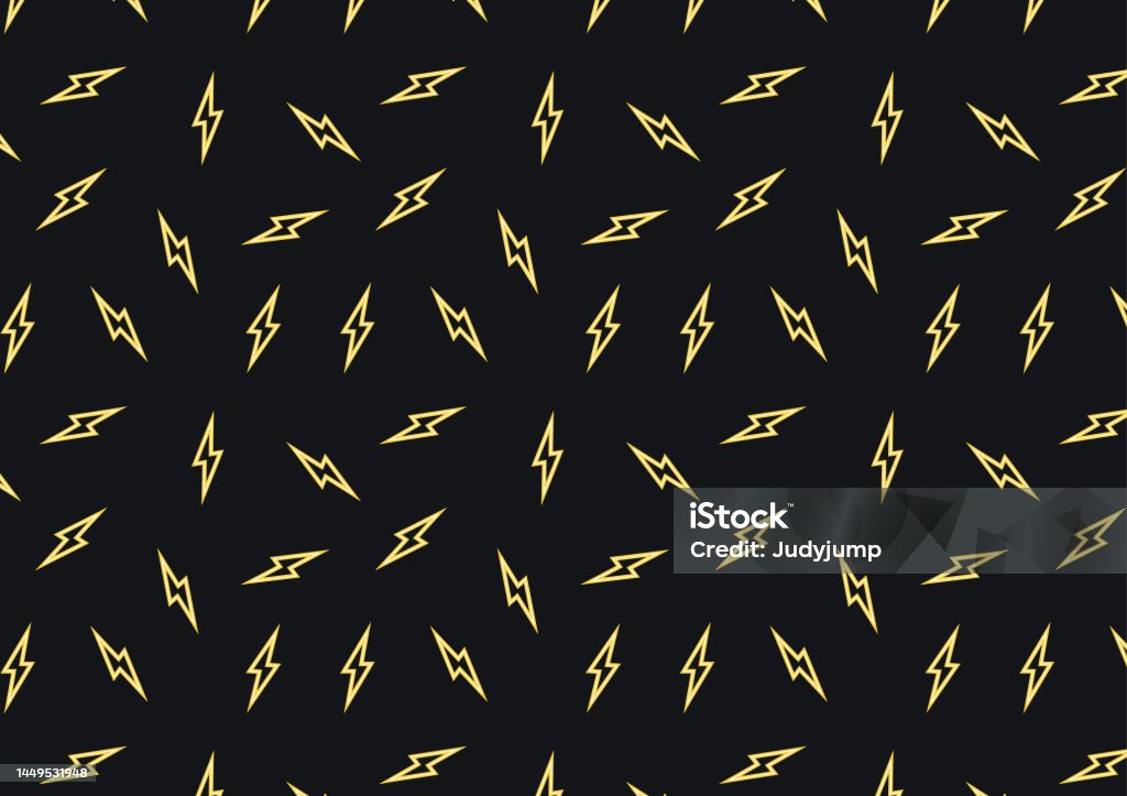 Tunder Pattern Bolt Pattern Vector Thunder Pattern Wallpaper Free Space For Text ...
