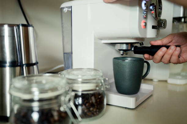 istock Couple having conversations with morning coffee. 1449533244