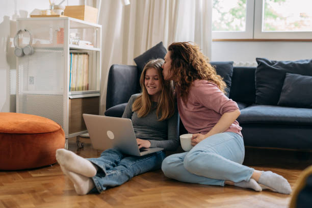 istock mother and daughter at home 1449535067