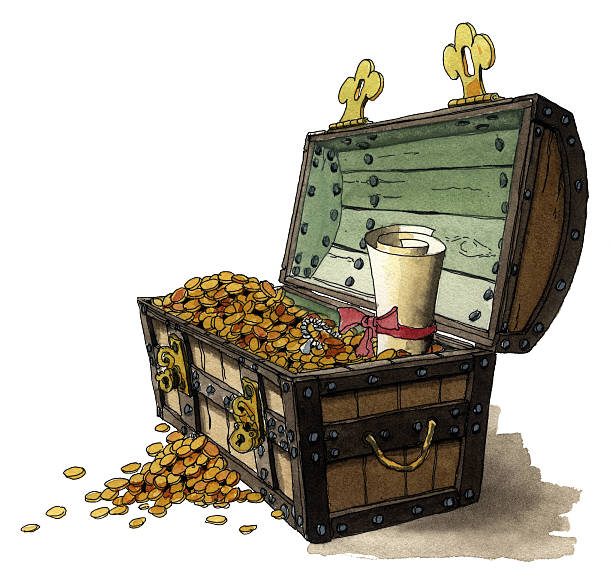 Treasure Chest stock photo