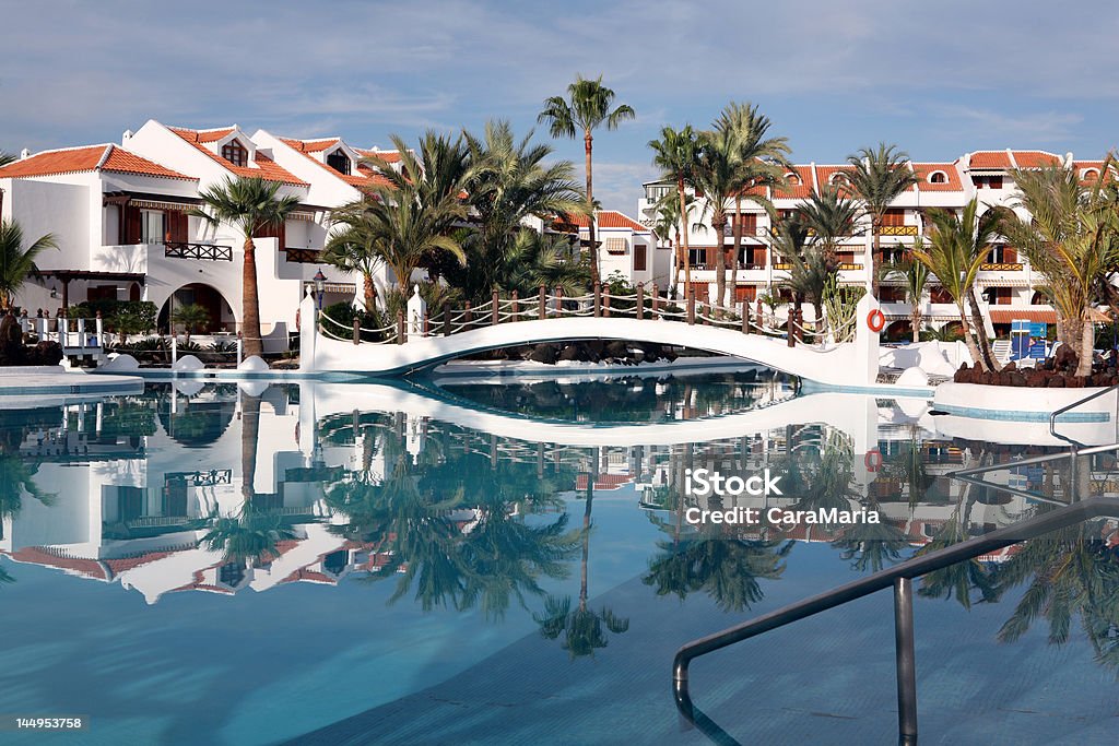 Piscine de l'hôtel - Photo de Maison de vacances libre de droits