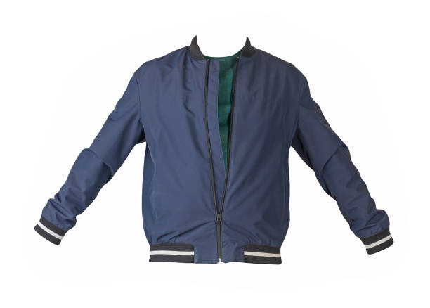istock Down jacket and sweater isolated on white background 1449539995