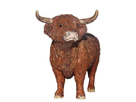 Bronze statue of a fighting bull, Toro de lidia (2005, Nacho Martin) outside the bullring in Ronda, Andalucía