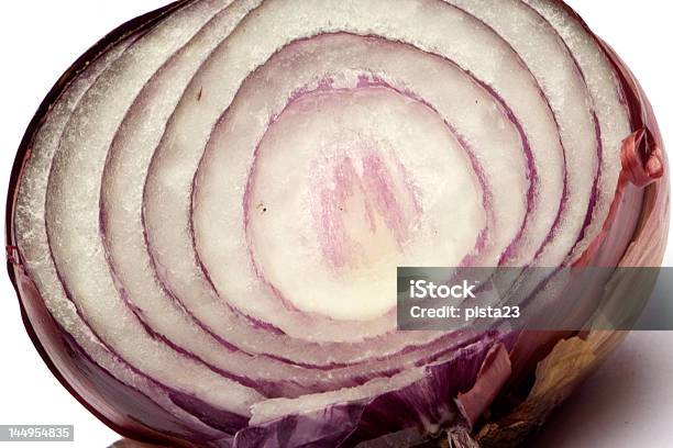 Purple Onion Isolated On White Stock Photo - Download Image Now - Close-up, Color Image, Colors