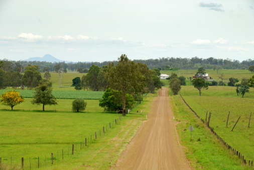 Farm Track near Toowoomba, Queensland, Australia