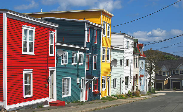 istock Colourful Houses, St John's 144955228