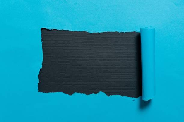 istock Important Information Written Underneath Ripped Piece Of Paper. 1449552582