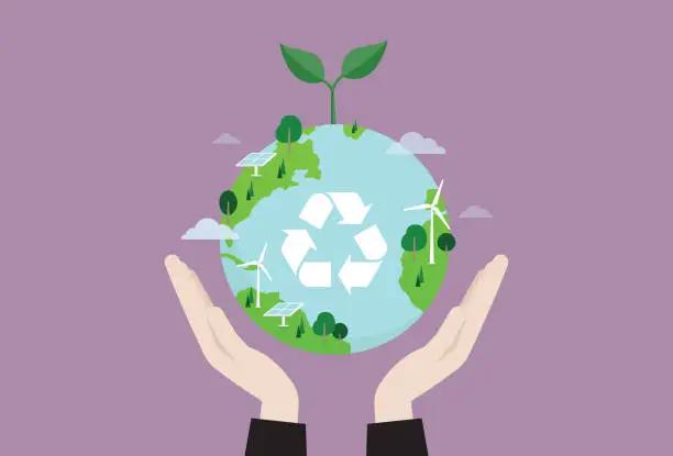 Vector illustration of World environment day