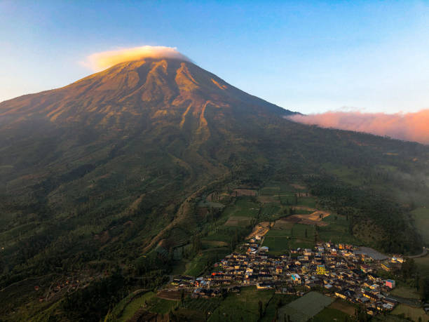 istock Village under the mountain 1449553005