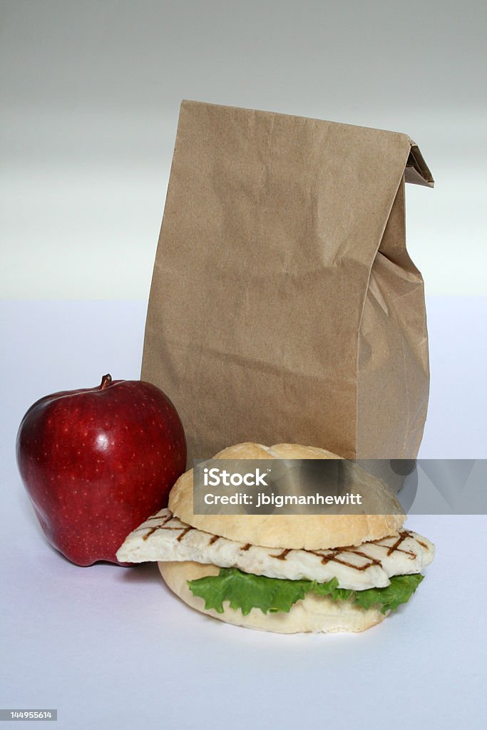 Mittagessen-Zeit - Lizenzfrei Apfel Stock-Foto
