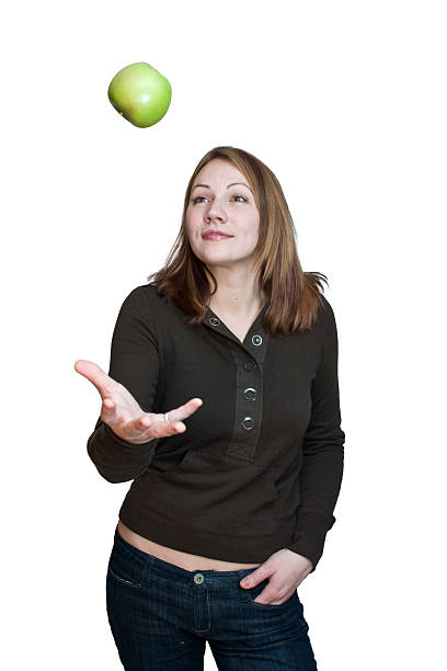 istock Woman with Apple 3 144956056