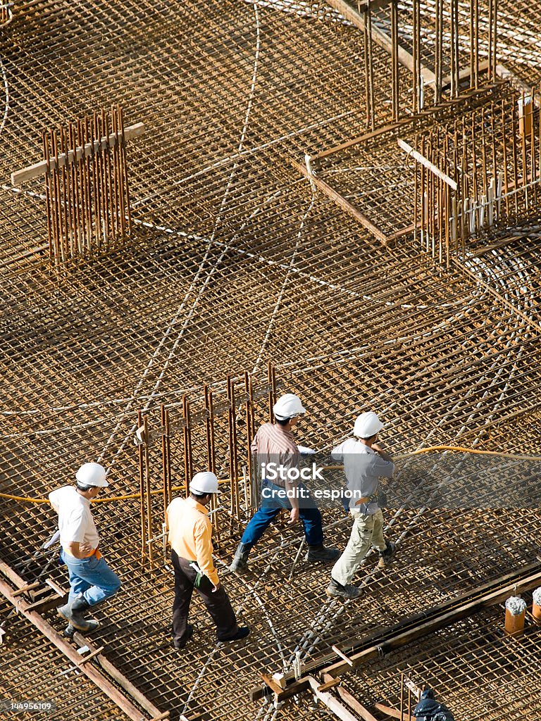 Inspecção no local de trabalho - Royalty-free Indústria de construção Foto de stock