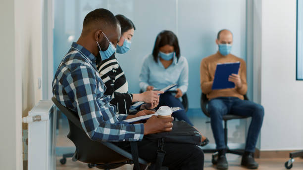 istock African american man waiting to attend job interview 1449561494