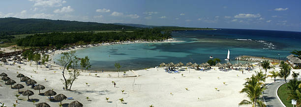 Runaway Bay Jamaica stock photo