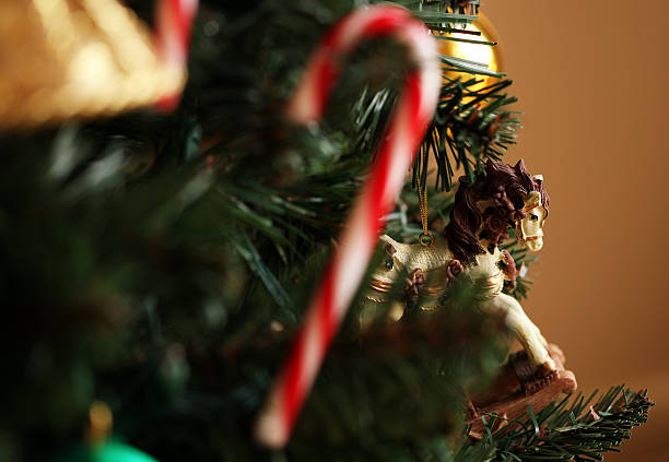 Christmas Tree Decorations stock photo
