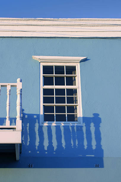 Balcony shadow stock photo