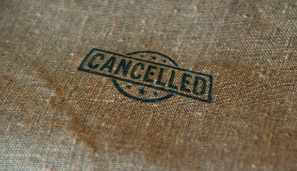 istock Cancelled and annulment stamp and stamping 1449569920