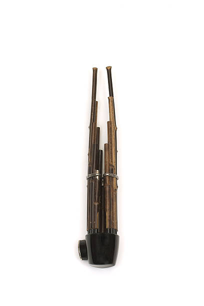 Sho - Japanese Musical Instrument A Sho is a wind blown musical instrument from Japan. It is one of the instruments used in Gagaku Music, a musical form dating from the 5th Century. It uses the same technology as the modern-day harmonica. sho instrument stock pictures, royalty-free photos & images