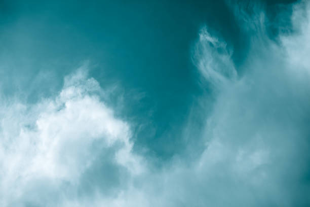 istock Blue sky with clouds. Abstract nature sky background 1449573807