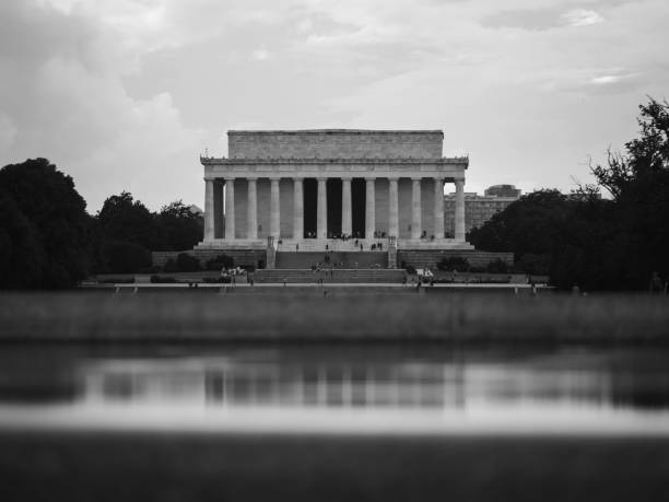 istock Lincoln Memorial in Monochrome 1449574024