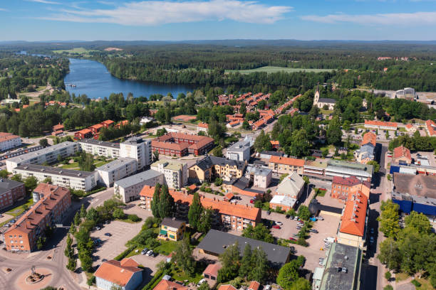 istock Aerial view of Avesta 1449574501