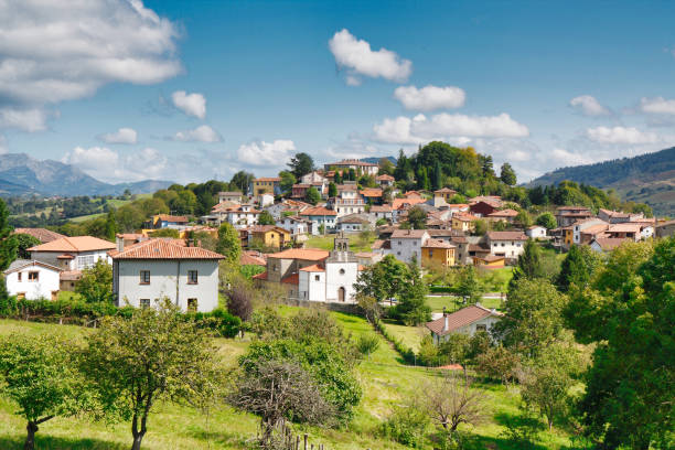 istock Ceceda village, Nava municipality, Comarca de la Sidra, Asturias, Spain 1449574584
