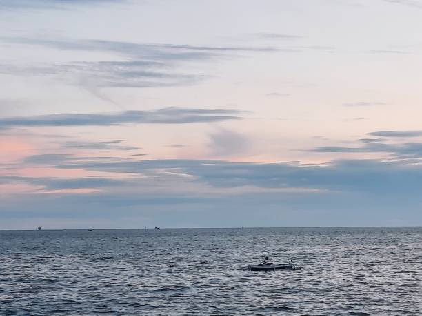 istock The sunset view and fishermen 1449579500